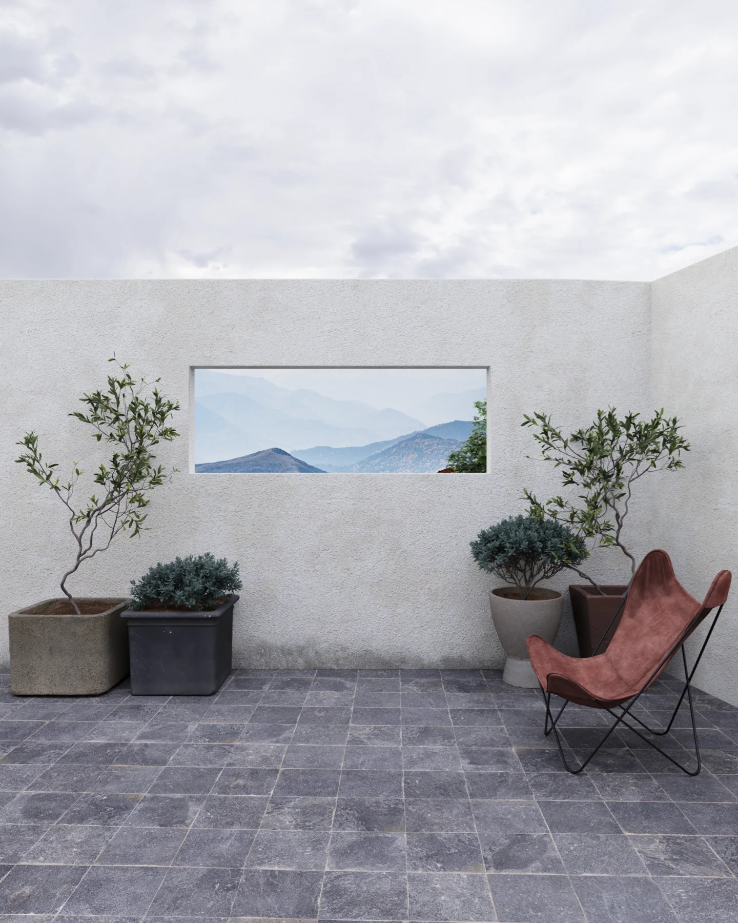 Casa con vista a la Sierra — Render 02