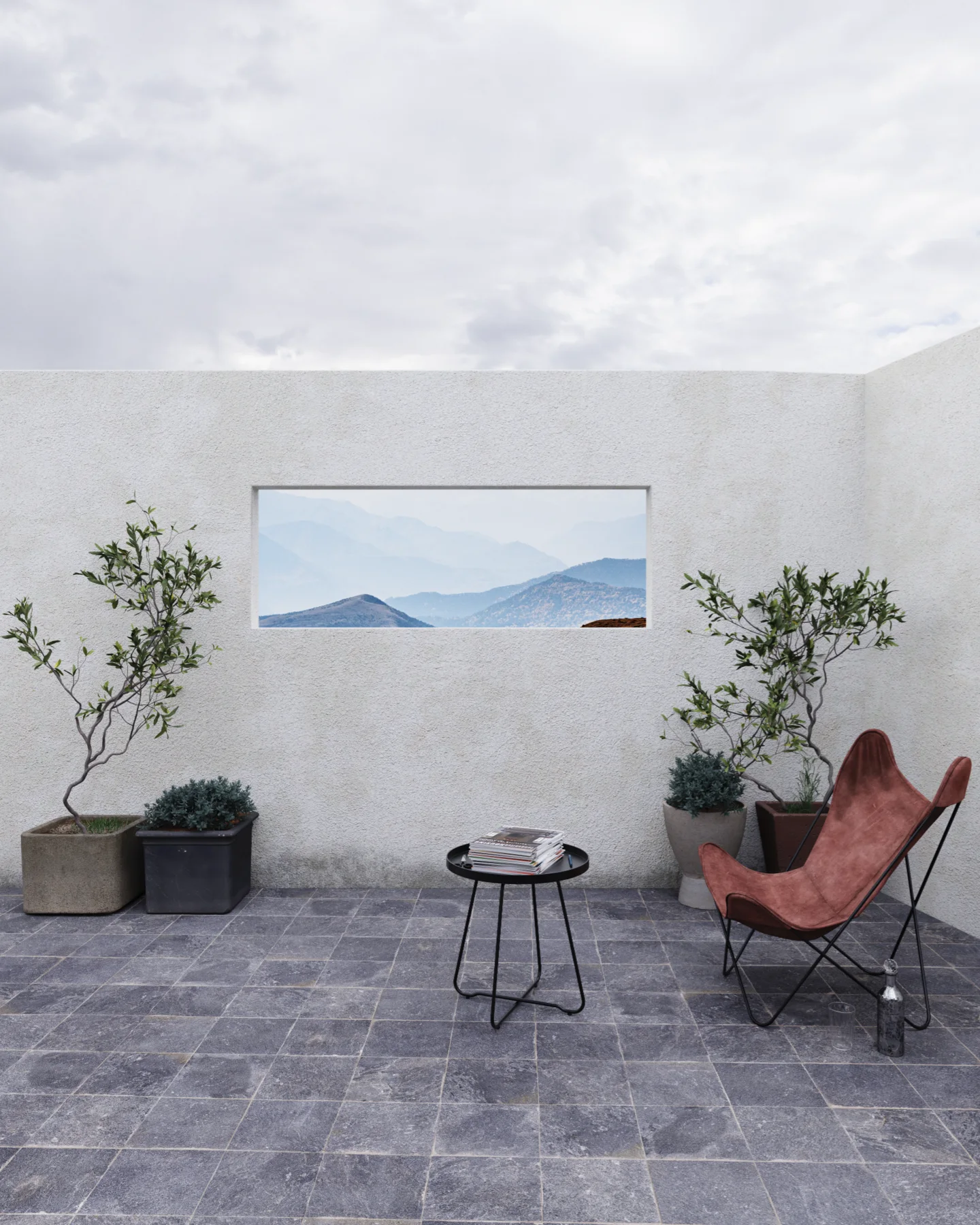 Casa con vista a la Sierra — Render 06