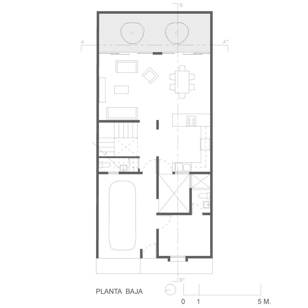 Casa Buenos Aires — Planta baja