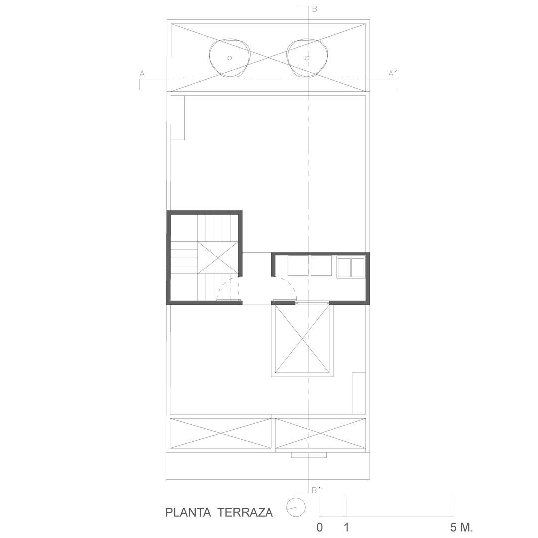 Casa Buenos Aires — Planta terraza
