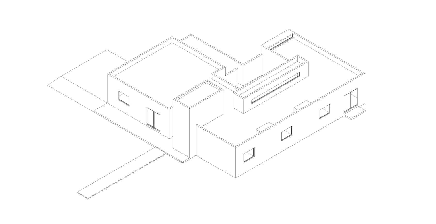 Casa Bulej — Isométrico 01