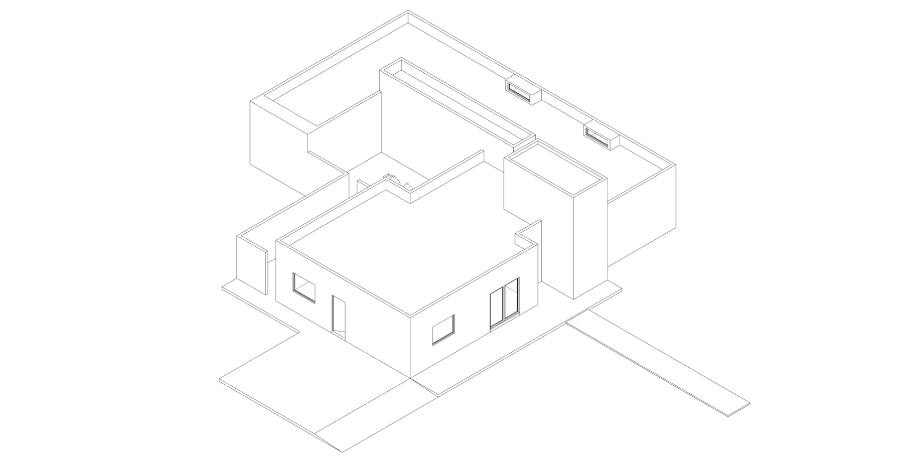 Casa Bulej — Isométrico 02