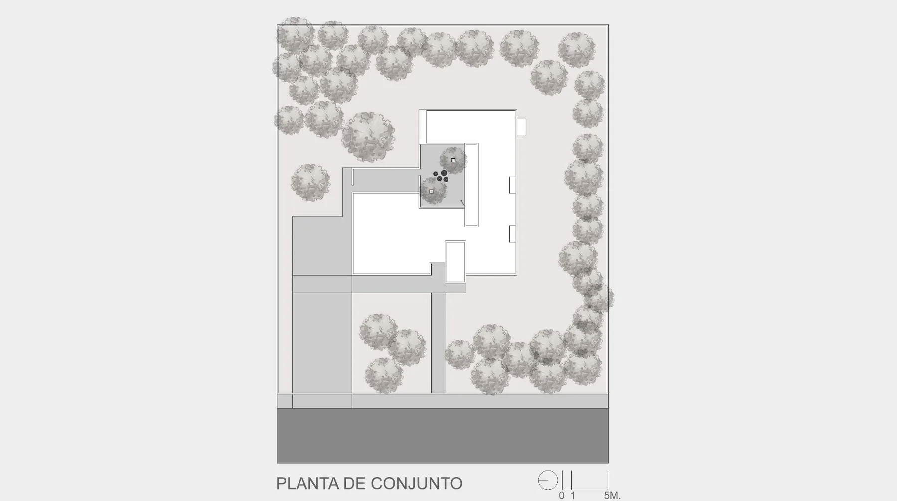 Casa Bulej — Planta de conjunto