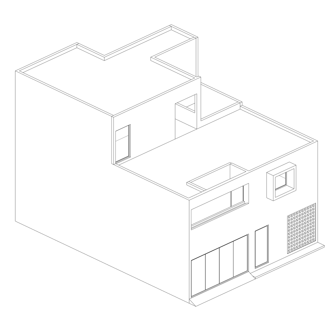 Casa Canxac — Isométrico 01