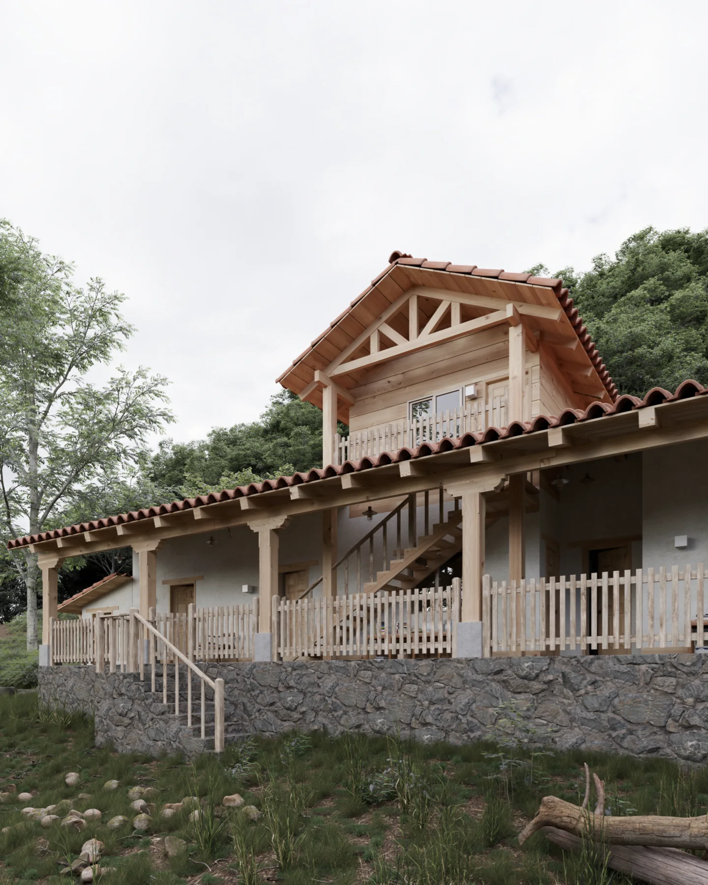 Casa en el Cerro — Render 02