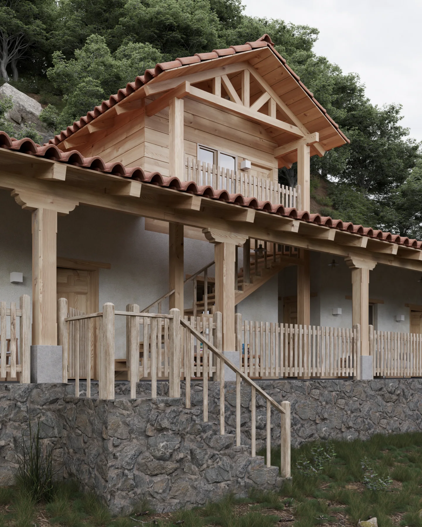 Casa en el Cerro — Render 05