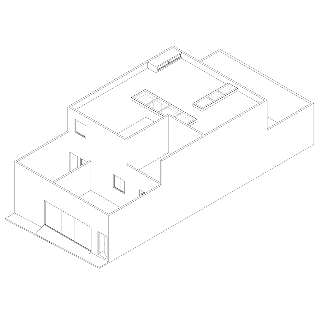 Casa en Los Regadíos — Isométrico 01