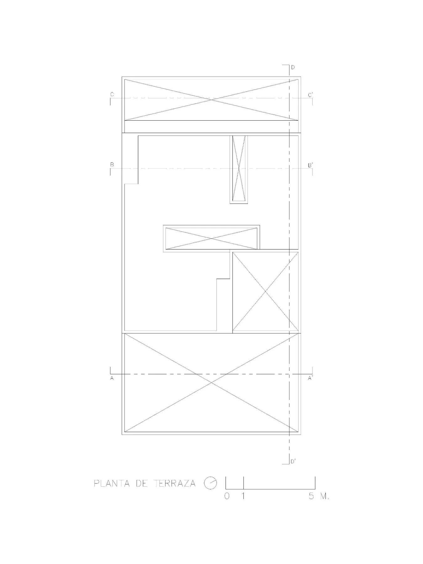 Casa en Los Regadíos — Planta de terraza